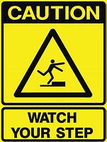 Image result for Step Down Watch Your Step