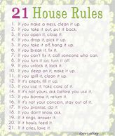 Image result for 2 Rules in My House Meme