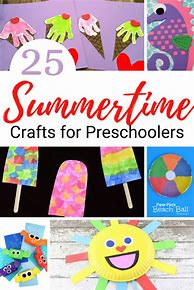 Image result for Preschool Summer Crafts