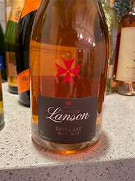 Image result for Champagne Lanson Rose Label