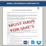 Image result for Small Business Employee Contract Template