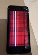 Image result for Broken Glass iPhone 5S