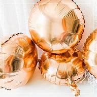 Image result for Rose Gold Foil Balloons