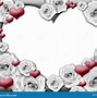 Image result for Black Roses and Hearts