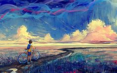 3840x2400 Riding Bike To Dreamland 4k HD 4k Wallpapers, Images, Backgrounds, Photos and Pictures