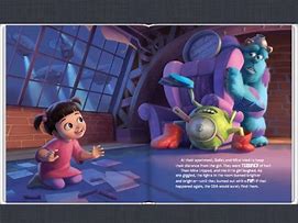 Image result for Monsters Inc. Storybook