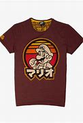 Image result for Retro Mario T-Shirt