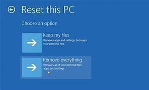 Image result for How to Reset Your PC