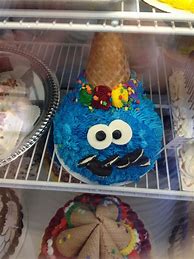 Image result for Cookie Monster Ice Cream Cake