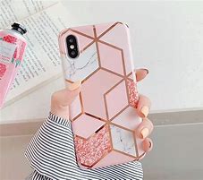 Image result for Pink and Gold Sparkly Marble Phone Case