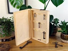Image result for Key Box Wooden Repurpose