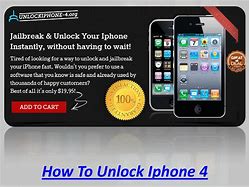Image result for Unlock iPhone 4 Free