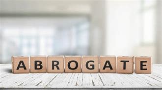 Image result for abrogamiento