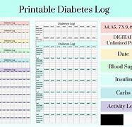 Image result for Diabetes Blood Sugar Log Book Printable