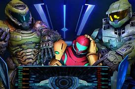 Image result for Doomguy and Master Chief