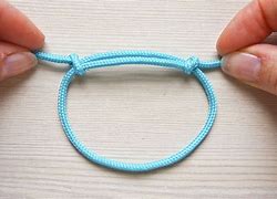 Image result for How to Make a Loop Knot Bracelet