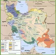 Image result for Ethnic Groups in Iran Map