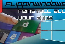 Image result for Reinstall Windows 8 App