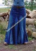 Image result for Jean skirt