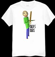 Image result for Baldi T-Shirt Logo