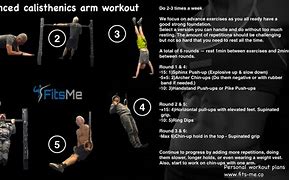 Image result for Calisthenics Four Arm Workout No-Equipment