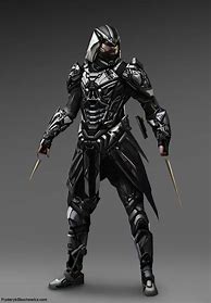 Image result for Futuristic Assassin Character