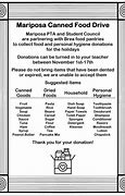 Image result for Canned-Food Drive Cover Photo