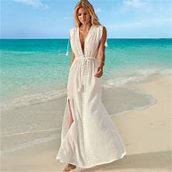 Image result for Long White Beach Dress