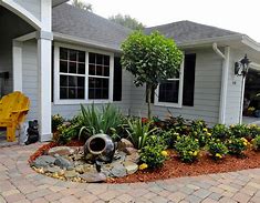 Image result for Home Front Yard Landscaping Ideas