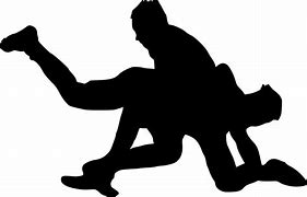 Image result for Wrestling Silhouette Png