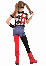 Image result for Girls Harley Quinn Costume