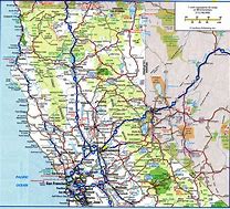 Image result for Road Map North California