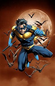 Image result for Nightwing Gray Suit