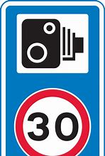 Image result for Speed Camera Sign