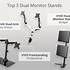 Image result for Dual Monitor Computer Setup