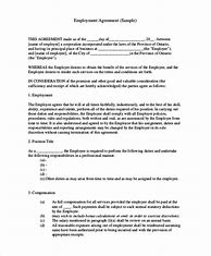 Image result for Staff Agreement Format