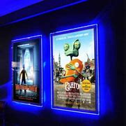 Image result for Lighted Movie Poster Frames