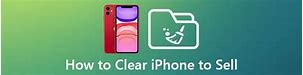 Image result for Clear My iPhone to Sell