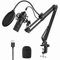 Image result for Recording Microphone with Stand