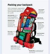 Image result for Travel Backpack Inside