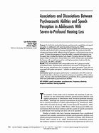 Image result for psychoacoustic and speech perception