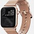 Image result for Gold Apple Watch Blue Band