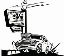 Image result for Drag Racing Black and White Clip Art