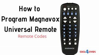 Image result for Magnavox Remote Setup