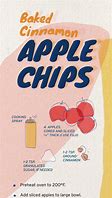 Image result for Baked Cinnamon Apple Chips