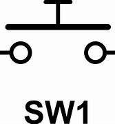 Image result for Push Button Switch Symbol