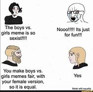 Image result for Boys vs Girls Funny