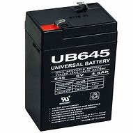 Image result for 6 Volt Alarm Battery