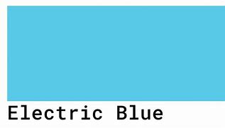Image result for Electric Blue Shade