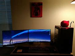 Image result for Dual Monitor TV at Top